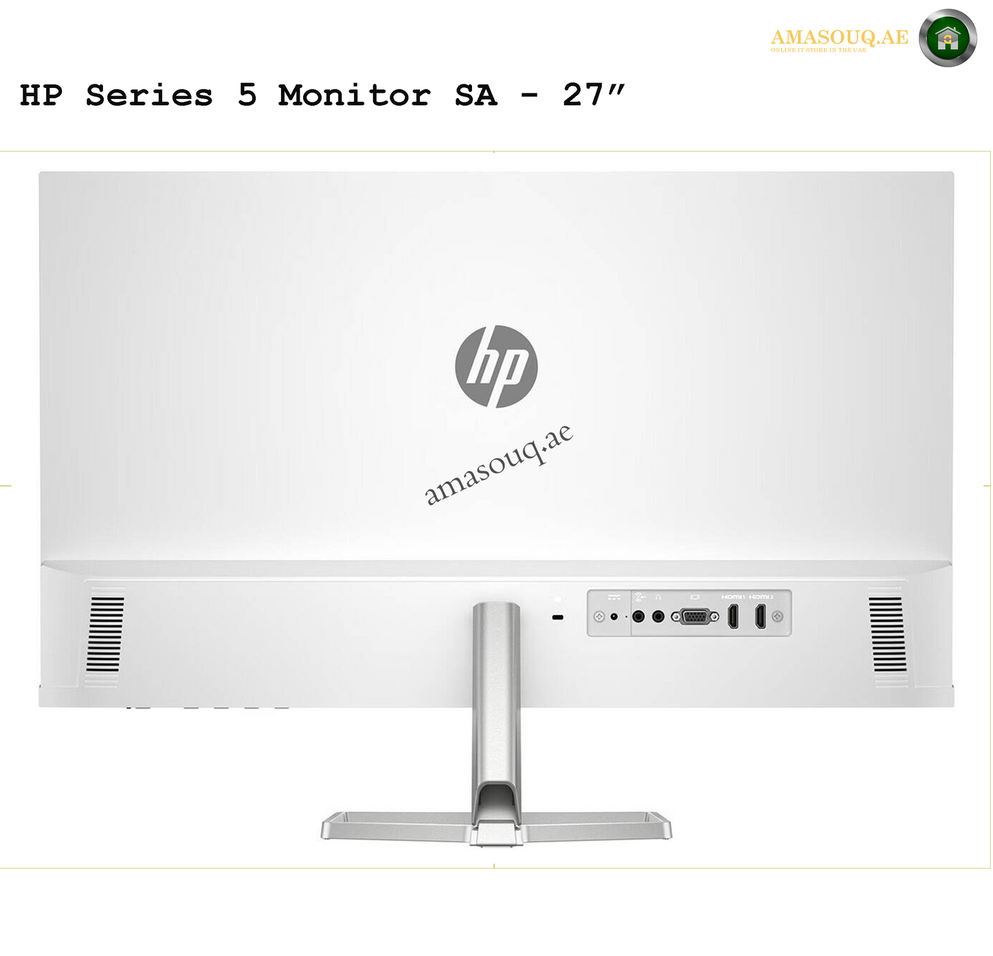 HP Monitor - S5 527SA - 27" | amasouq.ae 4