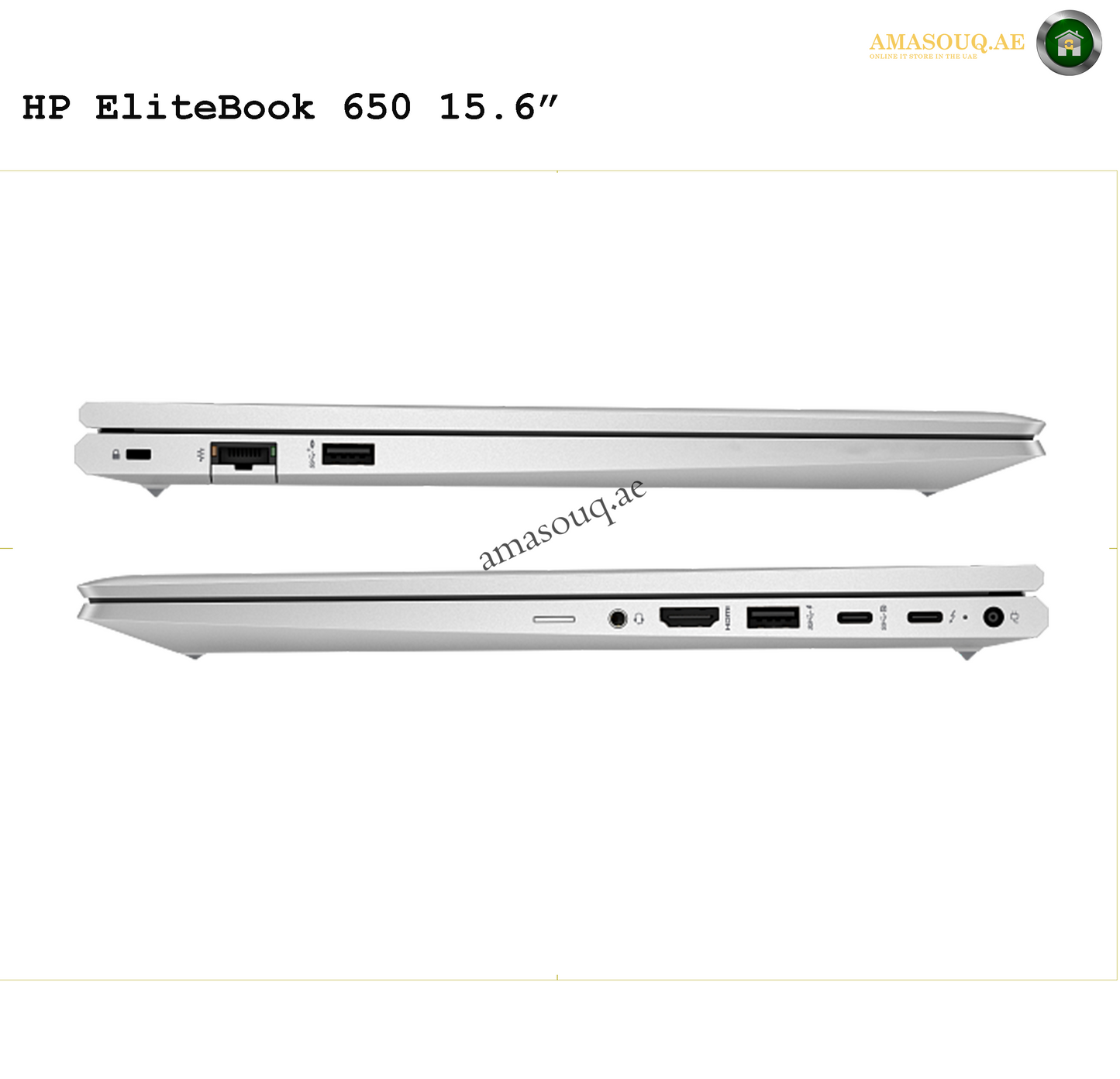 HP EliteBook 650 G10 15.6" | AMASOUQ.AE PORT VIEW