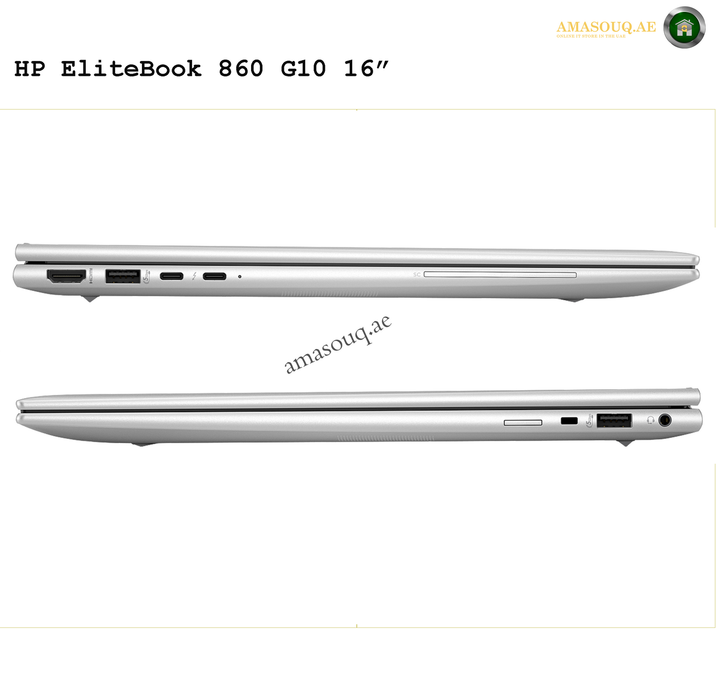 HP EliteBook 860 G10 W11Pro | AMASOUQ.AE PORT VIEW