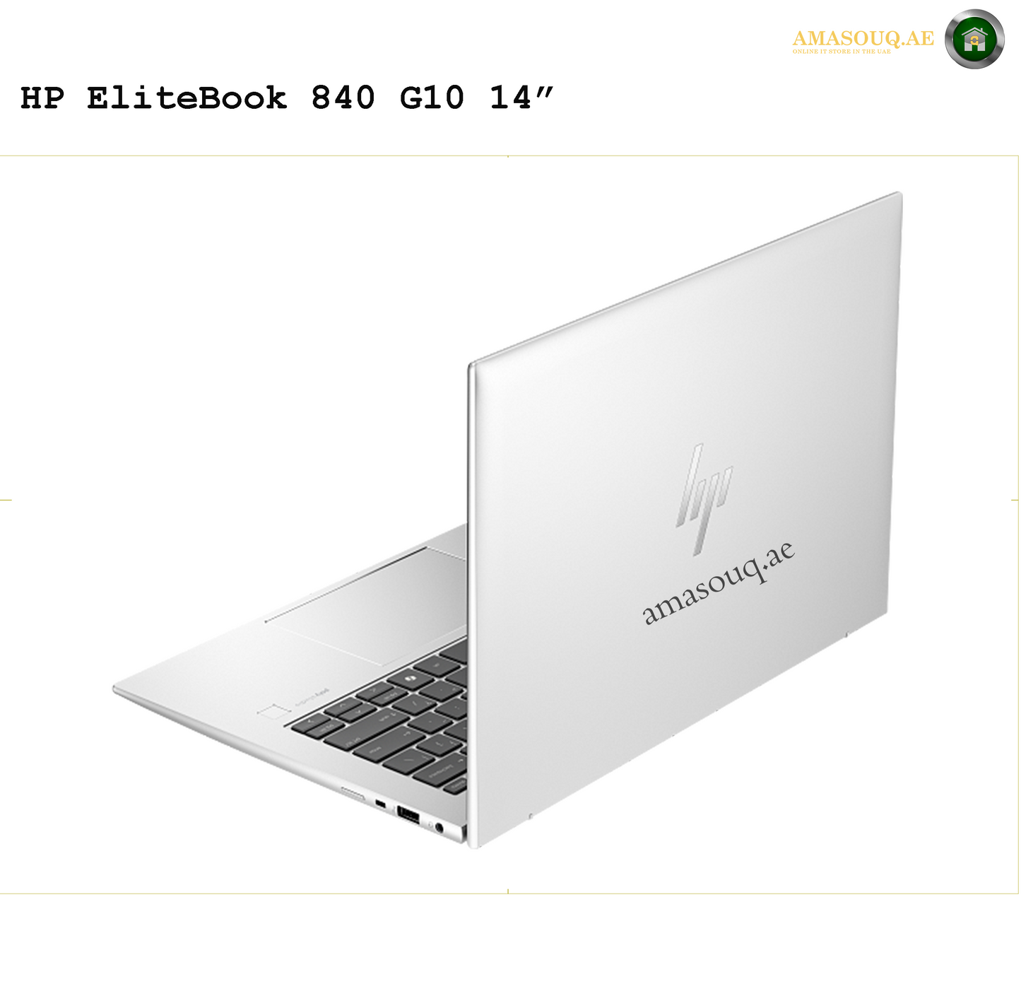 HP EliteBook 840 G10 W11Pro 14" | AMASOUQ.AE SIDE VIEW 2