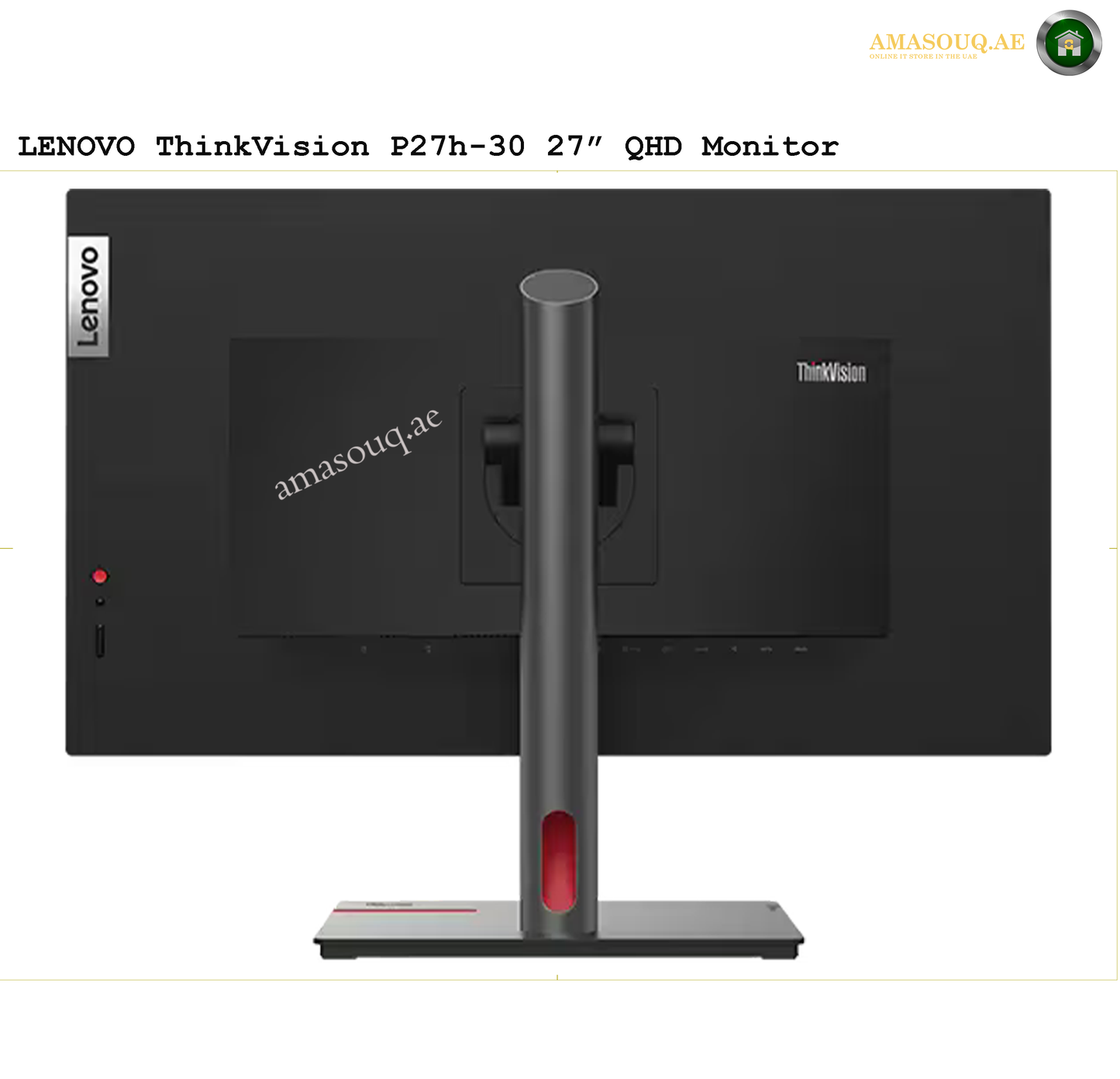 Lenovo Monitor - P27h-30 / 27" | AMASOUQ.AE 4