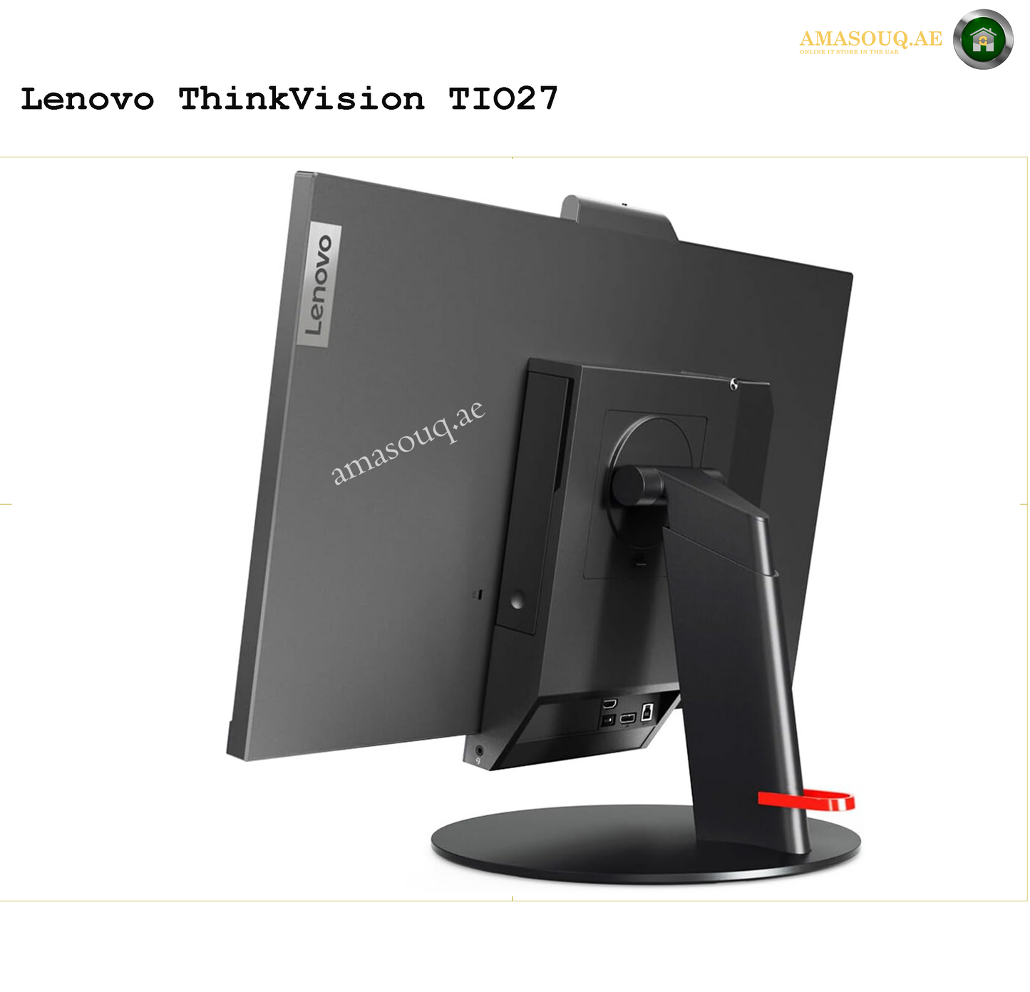 Lenovo ThinkCentre Tiny-In-One (TIO) 27" Monitor – UHD Display for Professionals