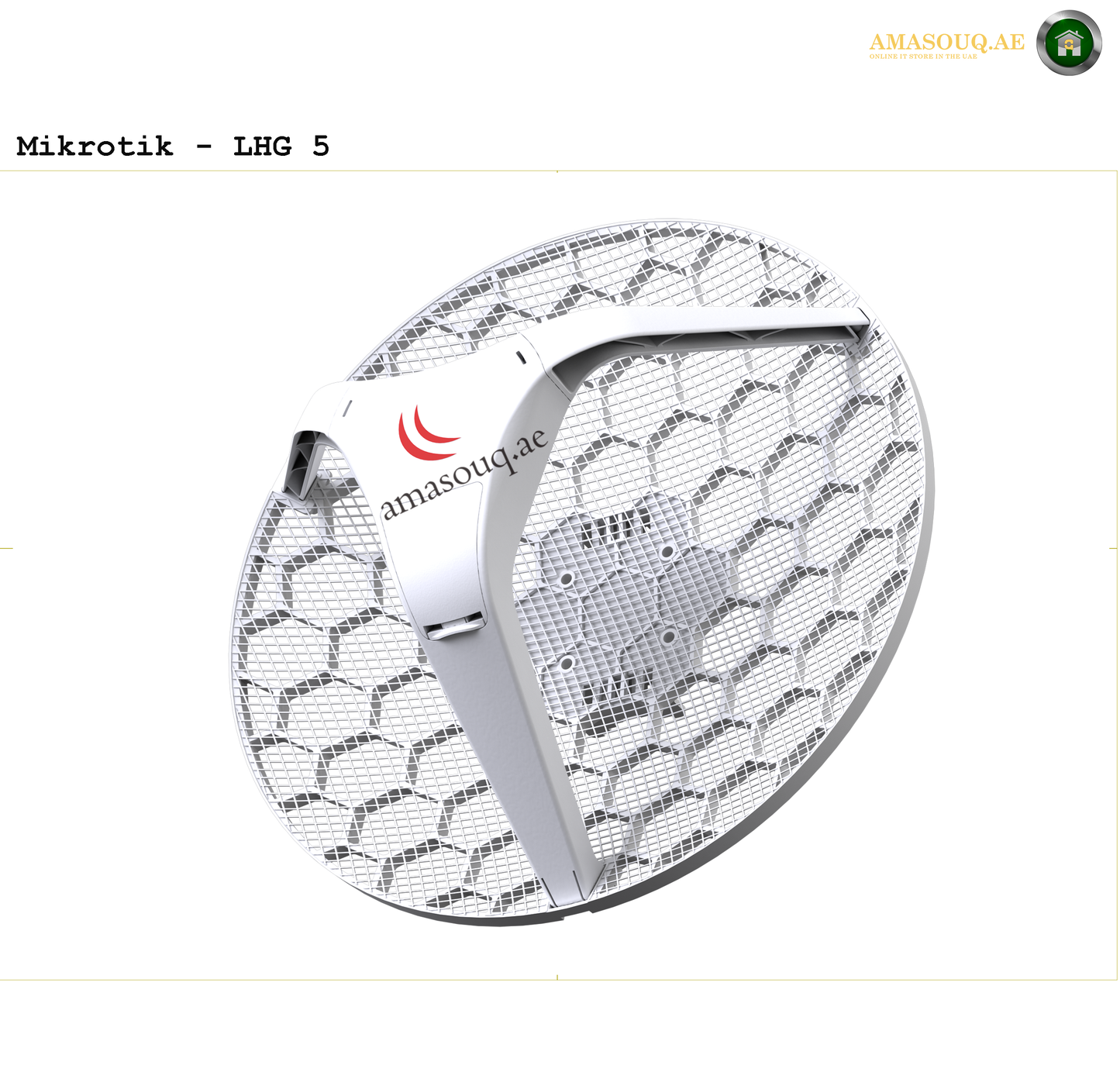 MikroTik RBLHG-5nD (LHG 5 3-pack) | AMASOUQ.AE SIDE VIEW 1