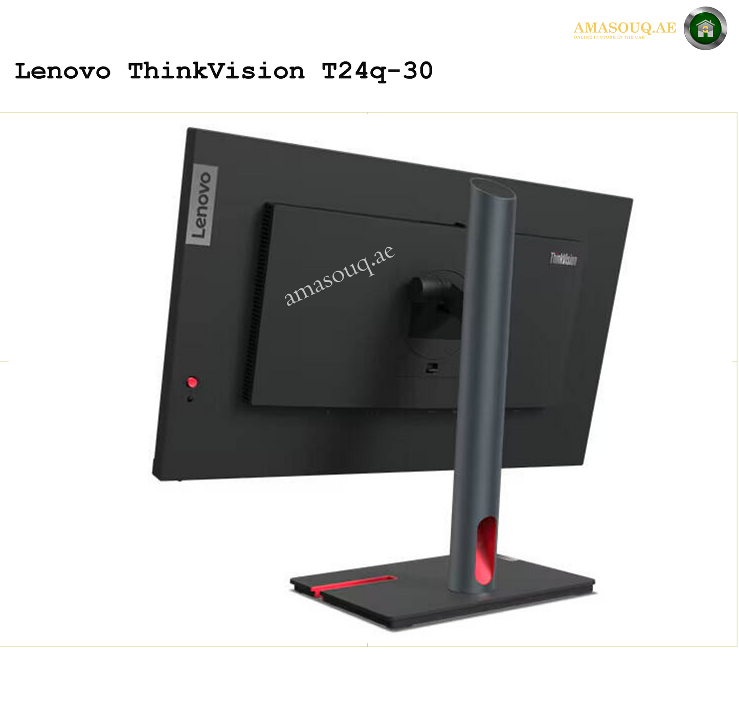 Lenovo ThinkVision P24q-30 Monitor – Perfect for Business & Everyday Use
