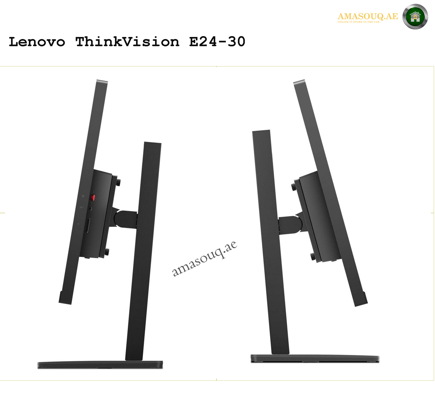 Lenovo ThinkVision E24-30 Monitor – Eye Comfort, Clarity & Performance