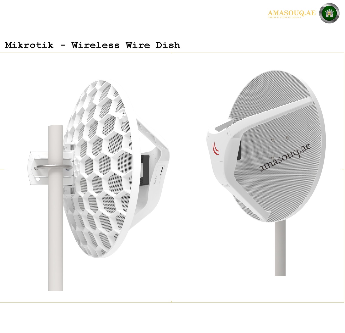 MikroTik nRAYG-60adpair (Wireless Wire nRAY) | AMASOUQ.AE SIDE VIEW 4
