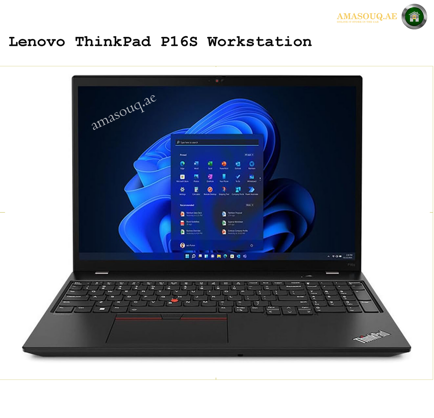 Lenovo P16s Mobile Workstation – Built for Creators, Engineers & Business