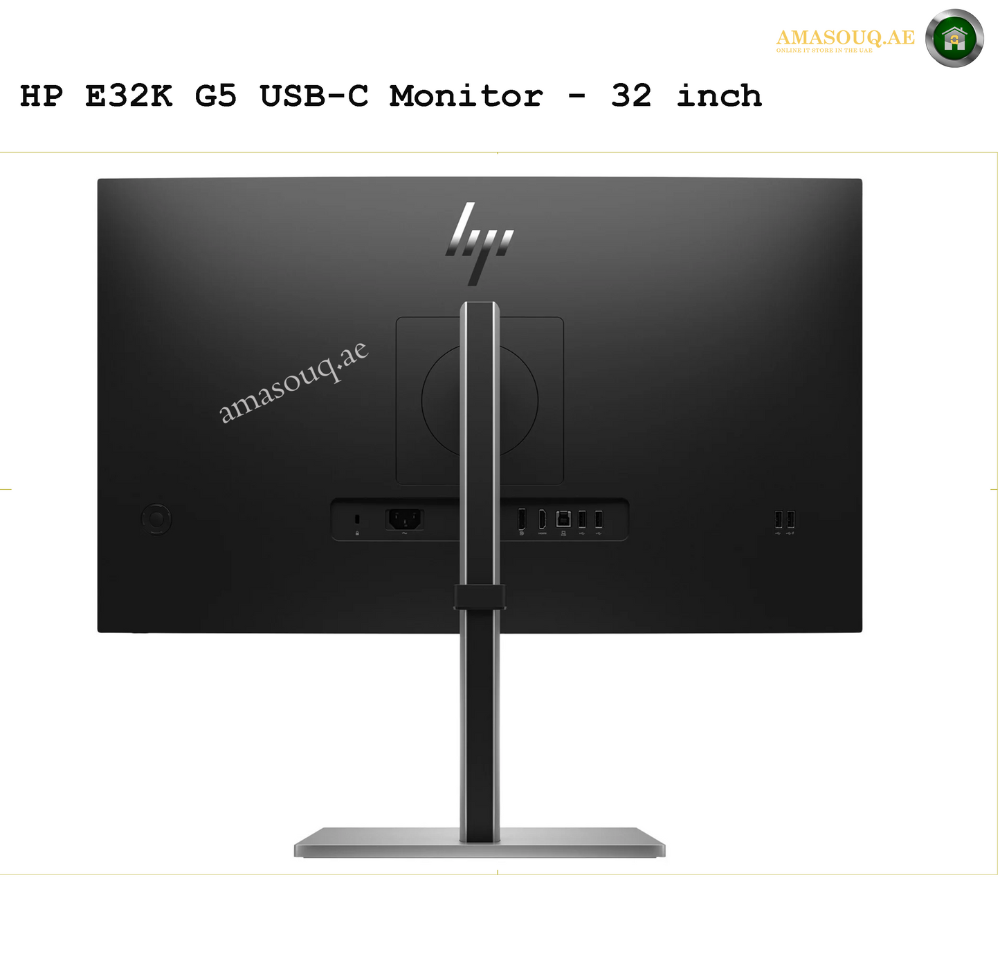 HP E32k G5 - 31.5" | Amasouq.ae back view