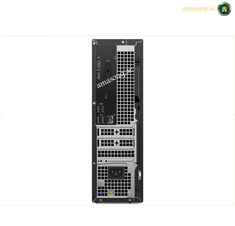 Dell ECS1250 Core i7 desktop rear connectivity ports