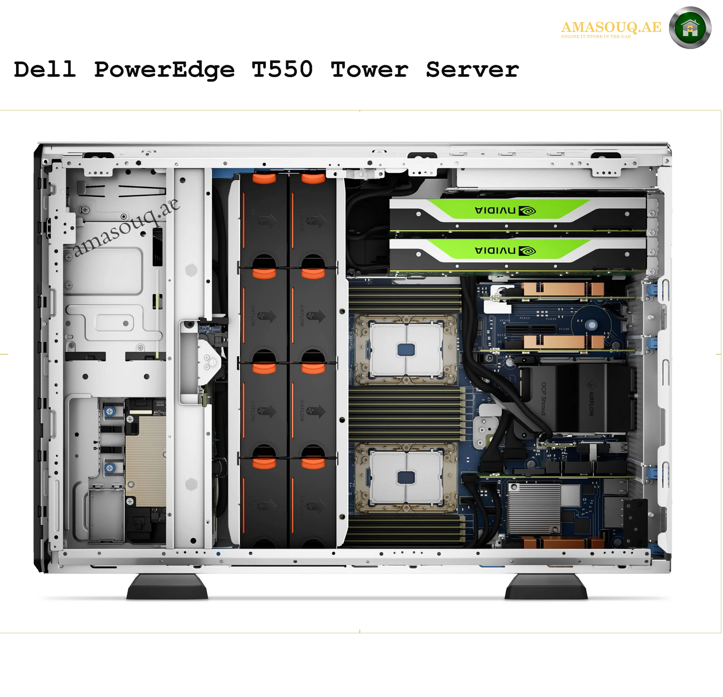 Dell PowerEdge T550 Tower Server – Reliable Enterprise-Grade Performance