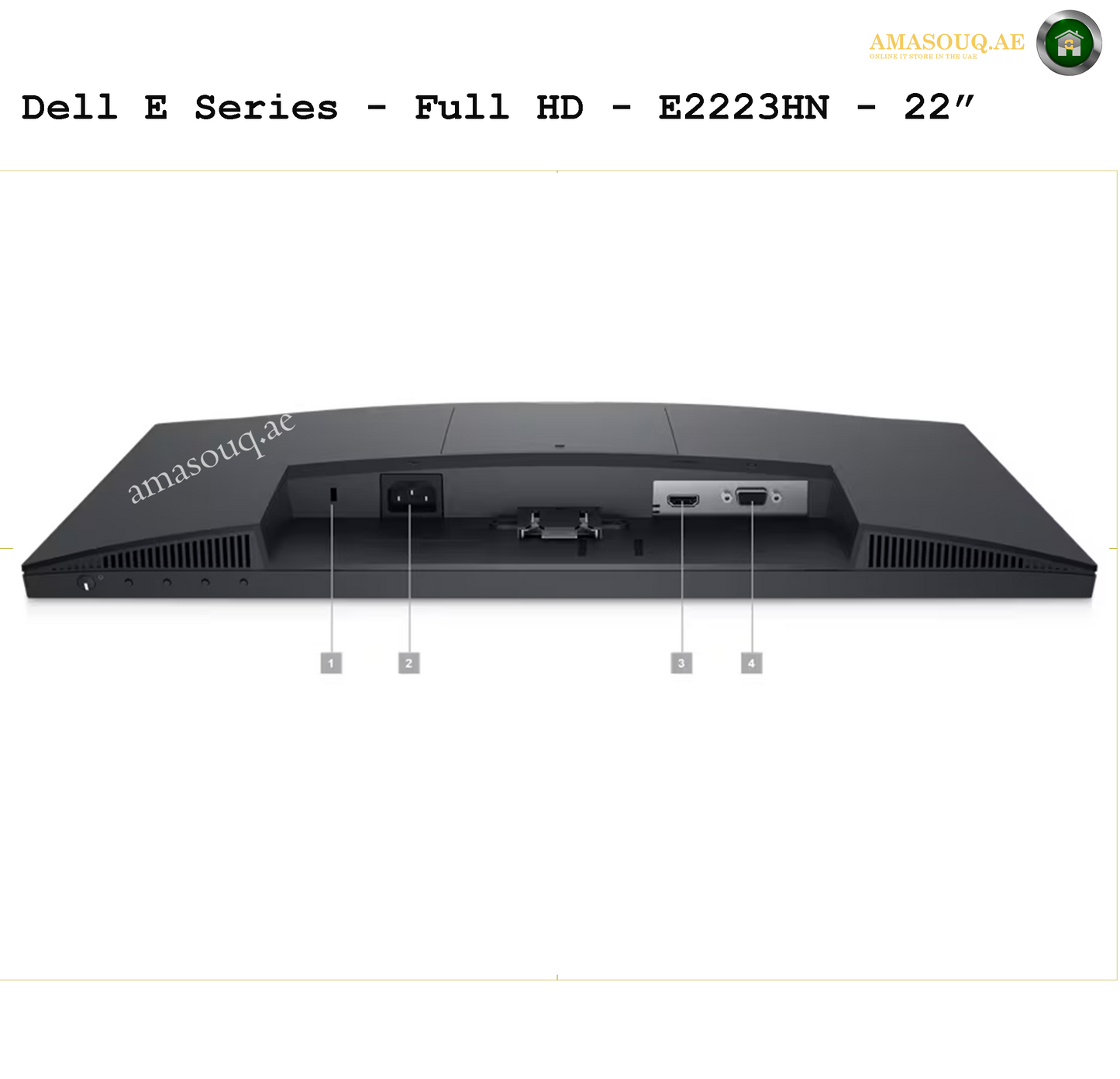 Dell Monitors - E2223HN | AMASOUQ.AE 4