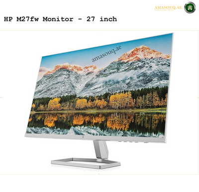 HP M27FW - 27" | AMASOUQ.AE SIDE VIEW 1