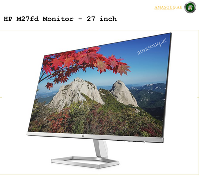 HP M27fd FHD USB-C - 27" | AMASOUQ.AE SIDE VIEW 1