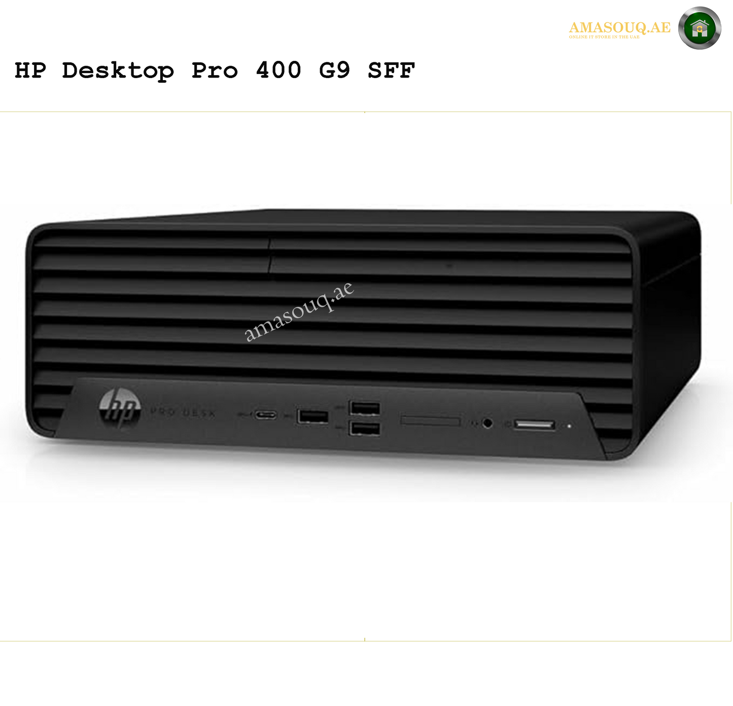 🖥️ HP Pro 400 SFF G9 - DOS