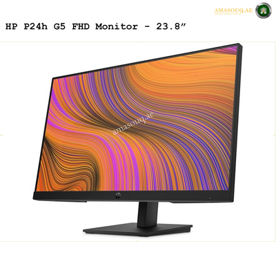 HP P24h G5  - 23.8" | AMASOUQ.AE SIDE VIEW