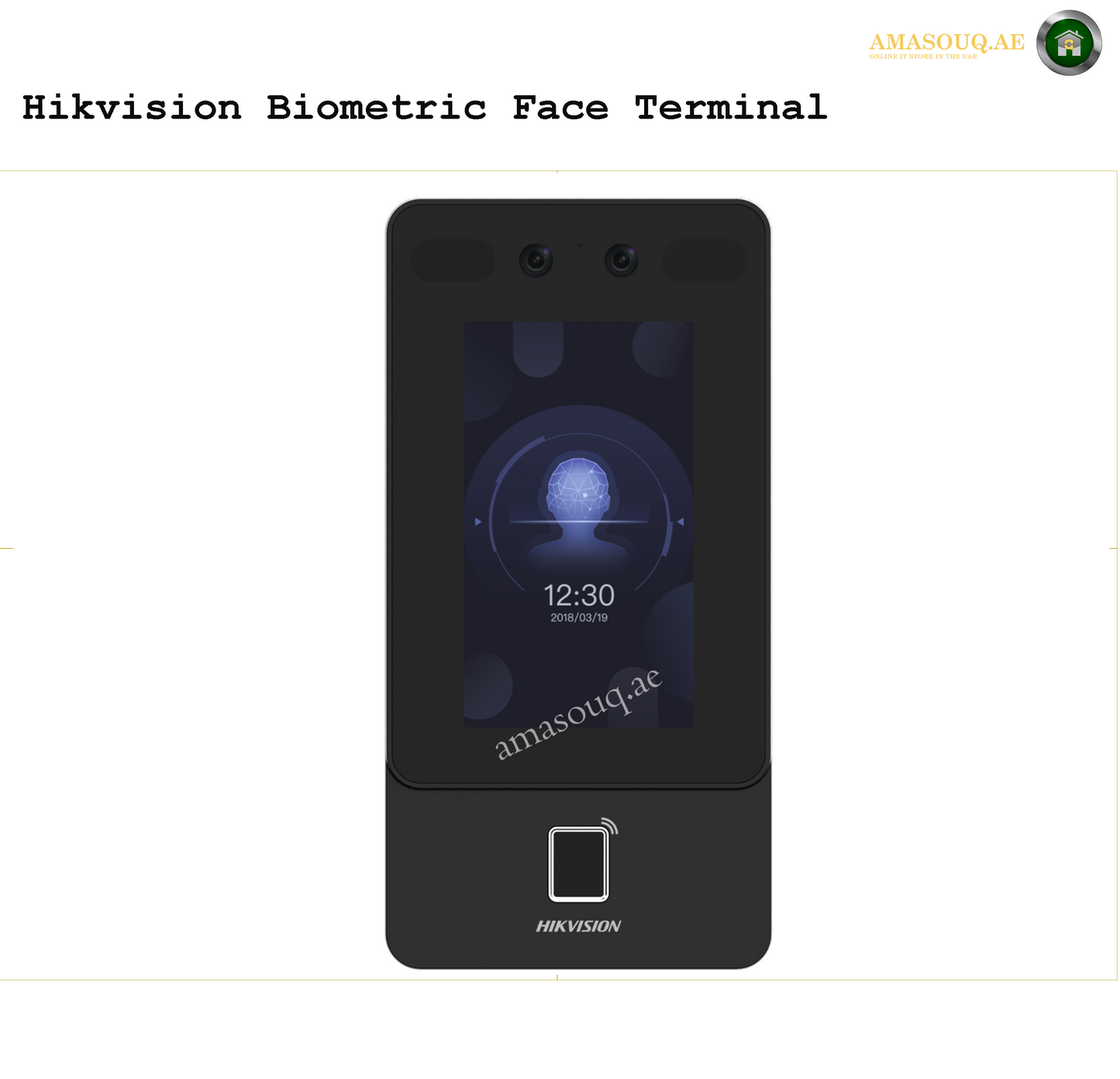 Hikvision Biometric FAEC Terminal - DS-K1T342MFWX-E1
