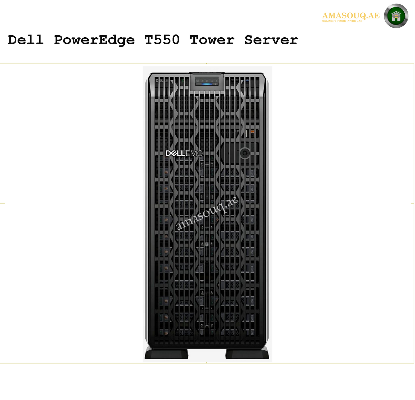 Dell PowerEdge T550 Tower Server – Reliable Enterprise-Grade Performance