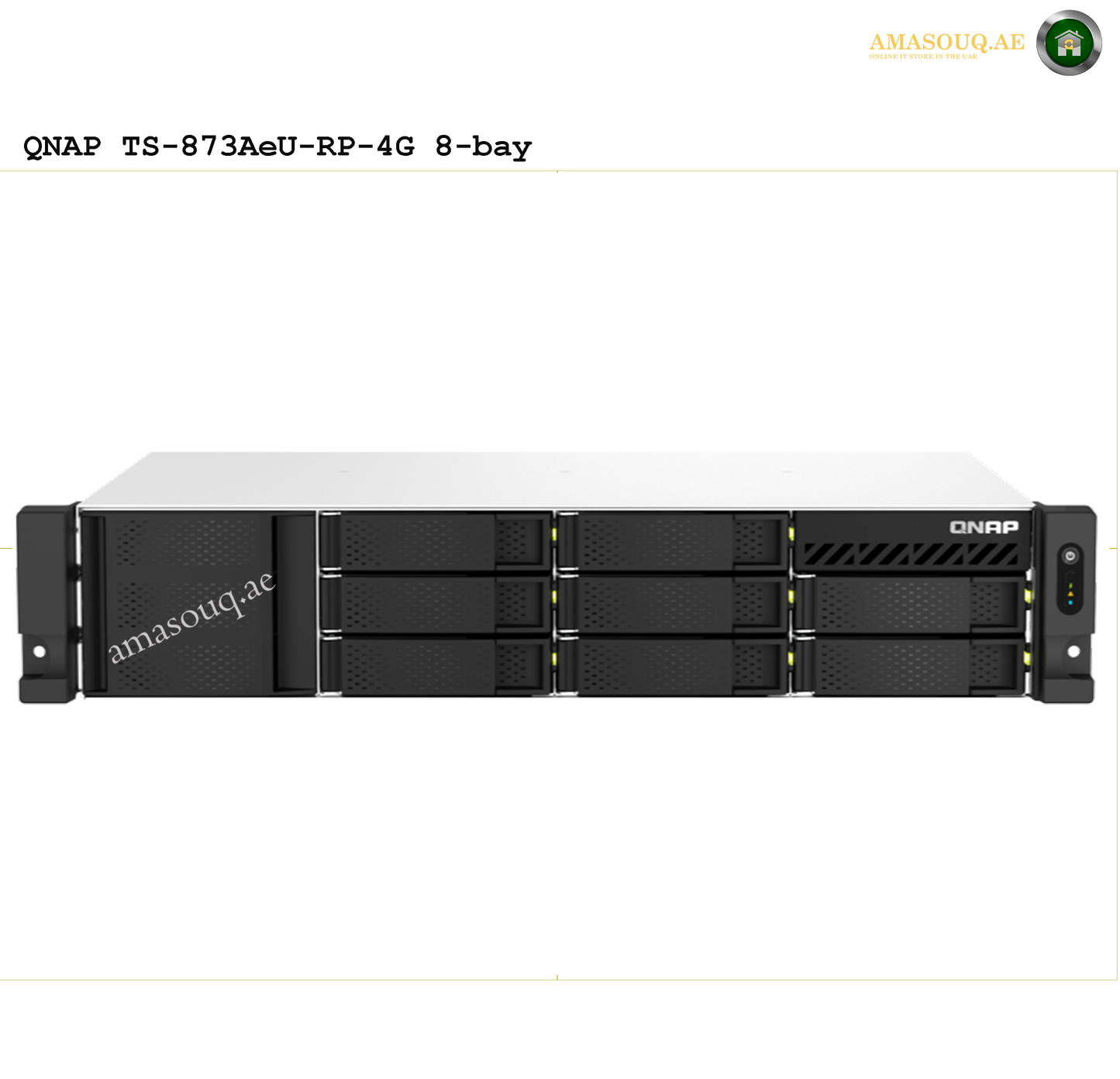 QNAP - 8 Bay Short Depth Rackmount