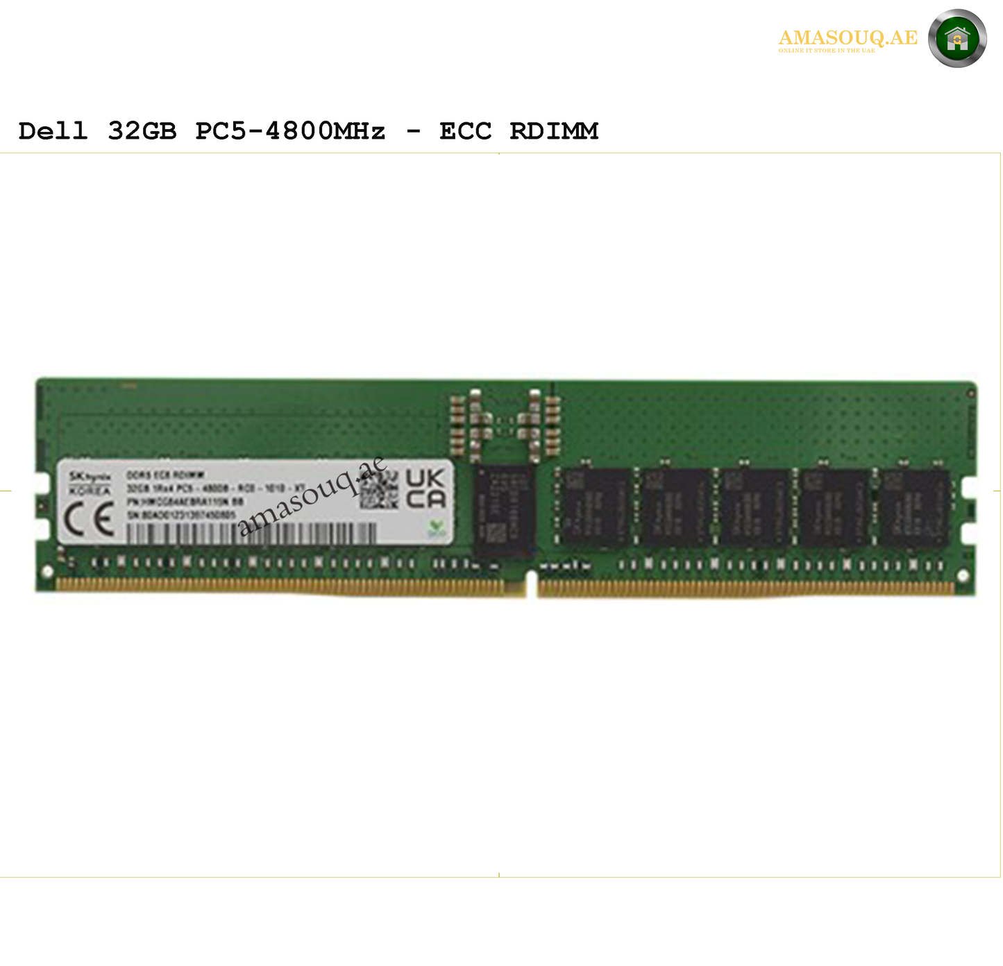DELL Server Ram - RDIMM ECC