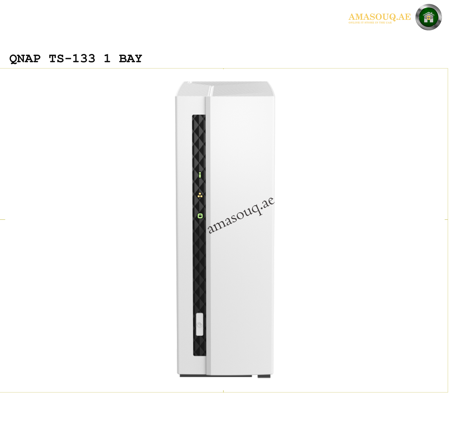 QNAP - TS-133 - 1 Bay Desktop NAS