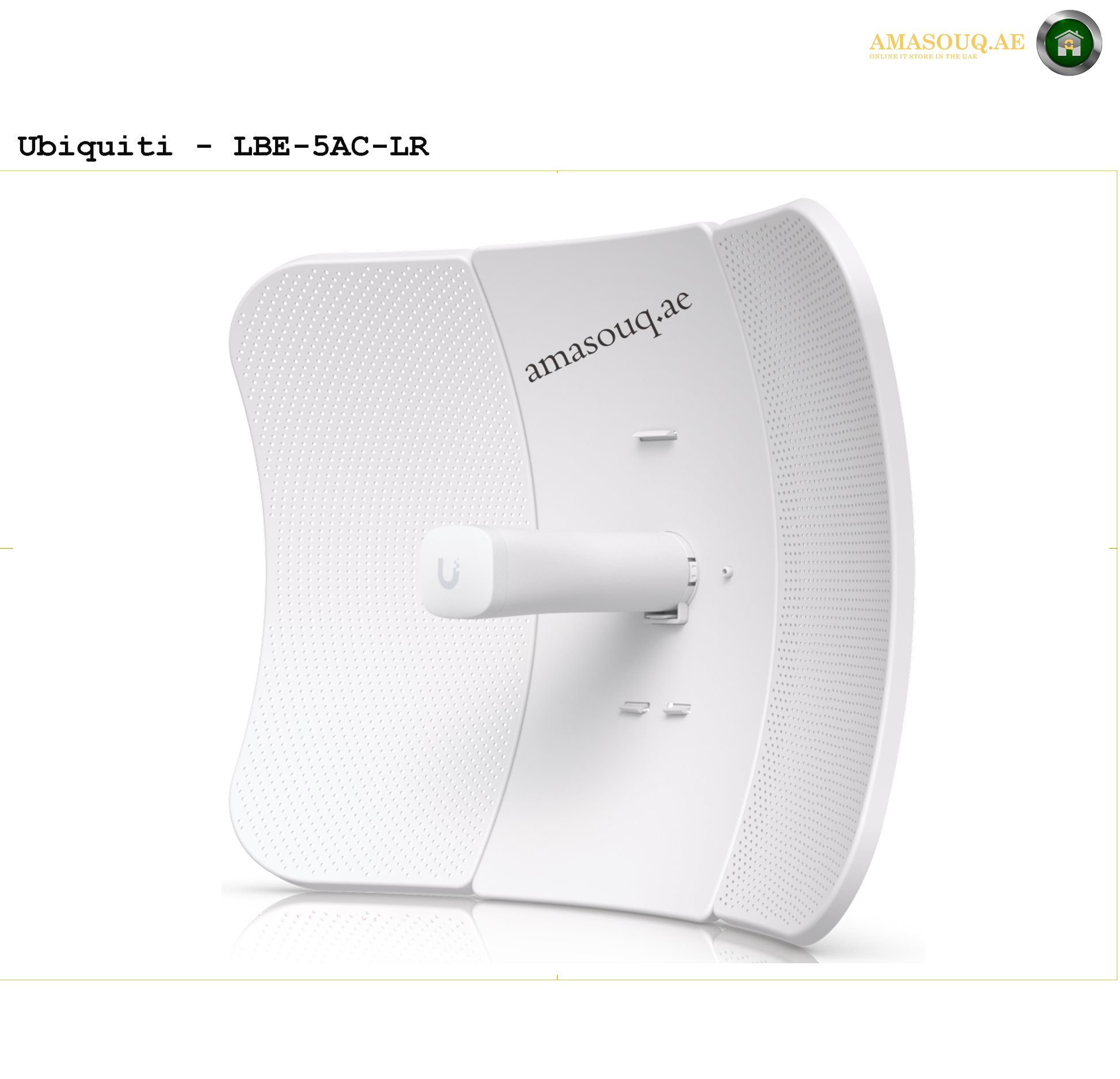 Ubiquiti airMAX LiteBeam 5AC Long-Range LBE-5AC-LR | AMASOUQ.AE 