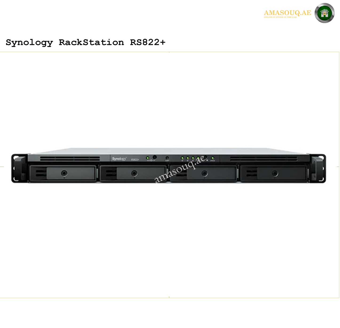 Synology RackStation - RS822RP+/RS822+ - 4Bay