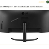 LG QHD UltraWide Curved Monitor  - LG 34WR55QC-B  / 34"