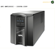 APC SMT1500IC Tower Smart UPS, Line Interactive, 1500VA Power, Tower, 230V Output Voltage, 8x IEC C13 Outlets, Smart Connect Port + SmartSlot Interface, AVR, LCD, Black | SMT1500IC