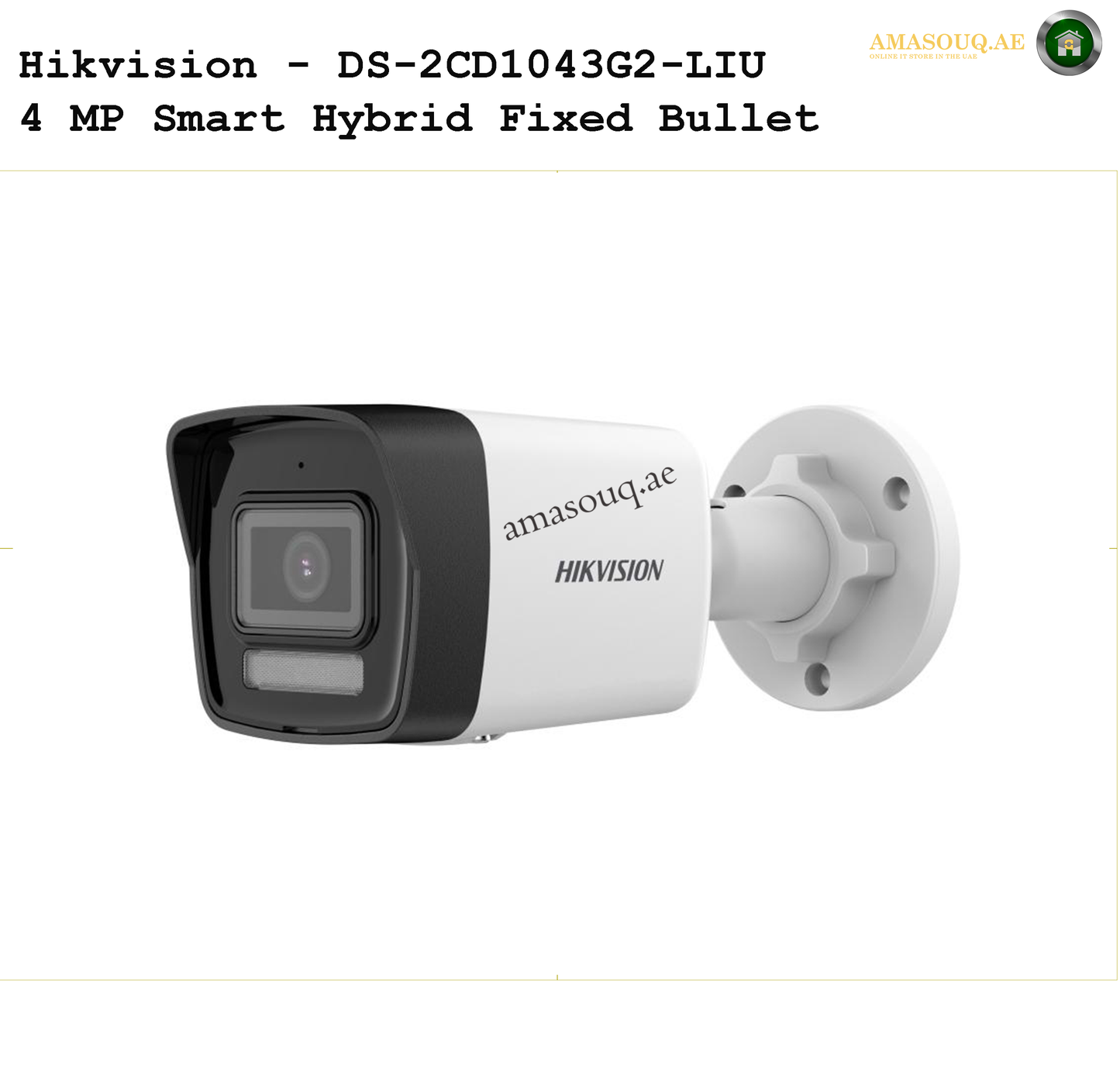 Hikvision 4 MP Smart Fixed Dome / Bullet - DS-2CD1143G2-LIU | DS-2CD1043G2-LIU