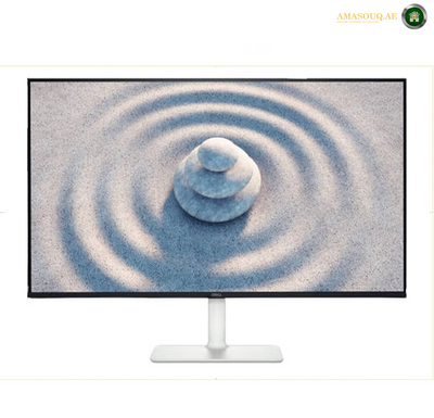 Dell S2725H Monitor, 27" FHD IPS Display, 1920 x 1080 Resolution, 100Hz Refresh Rate, 4ms (Extreme Mode) Response Time, Built-In Speakers, 16.7m Color Support, 4 Star TUV Eye Support, White | S2725H