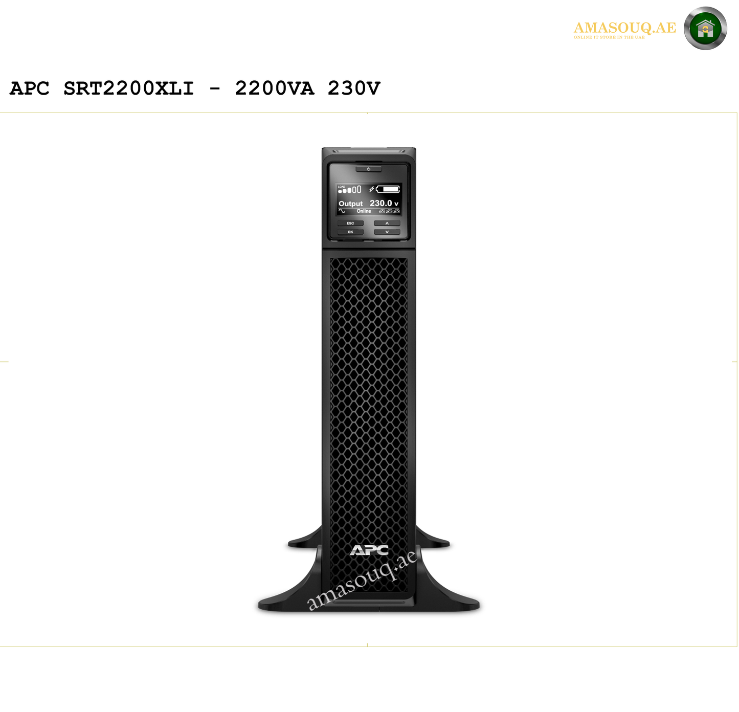 APC SRT2200XLI - 2200VA / 230V