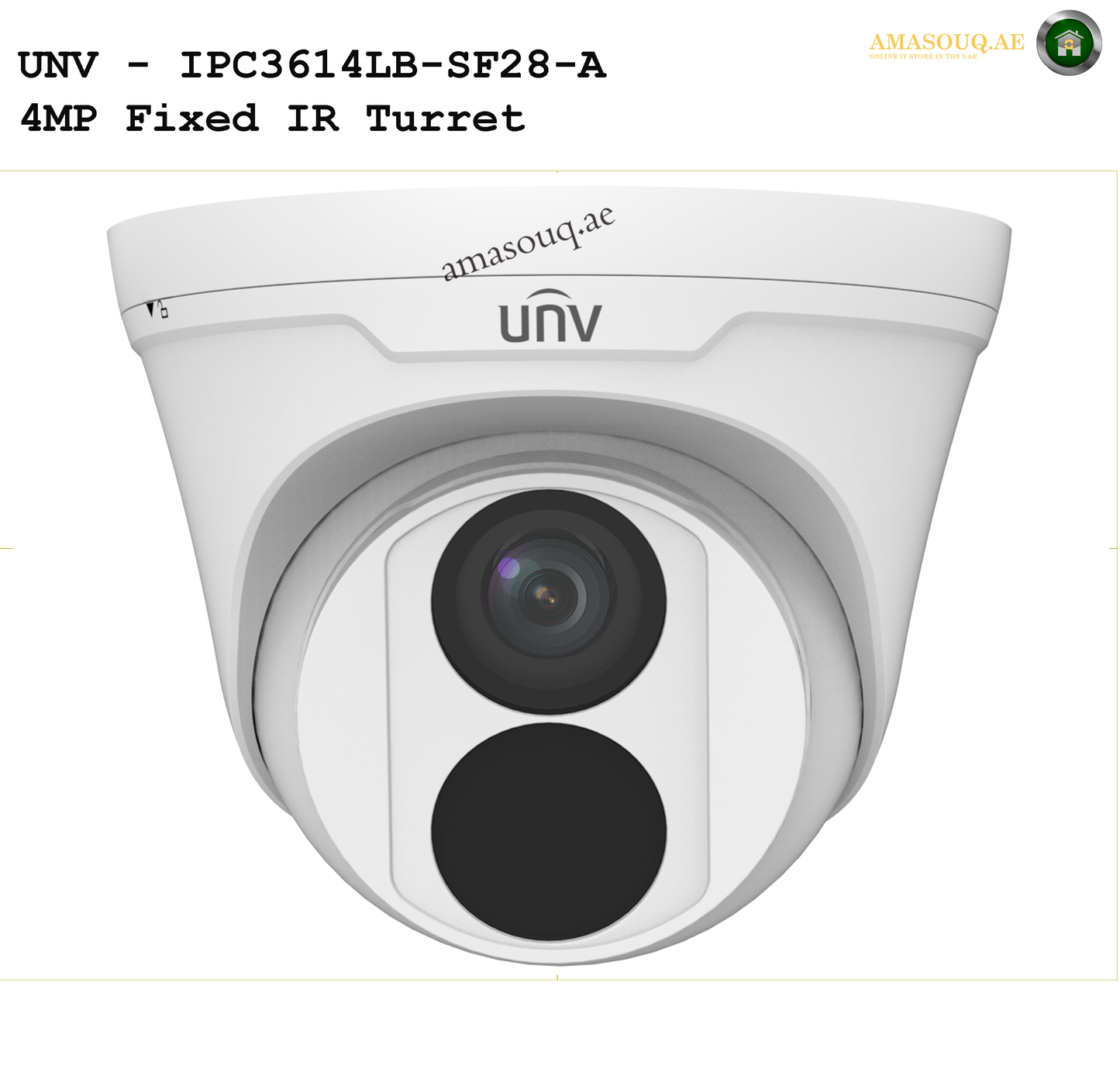 UNV 4 MP Fixed Dome / Bullet - IPC2124LB-SF28-A / IPC3614LB-SF28-A
