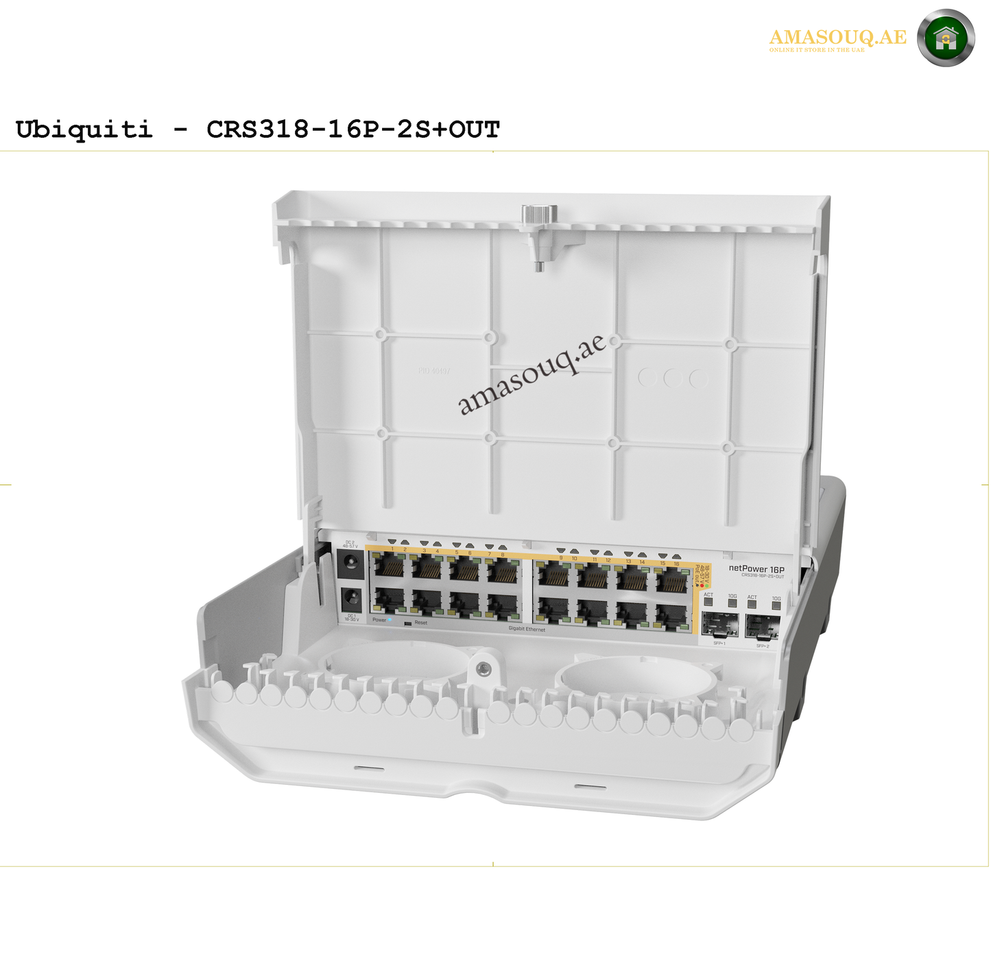 MikroTik - CRS318-16P-2S+OUT - netPower 16P | AMASOUQ.AE 2