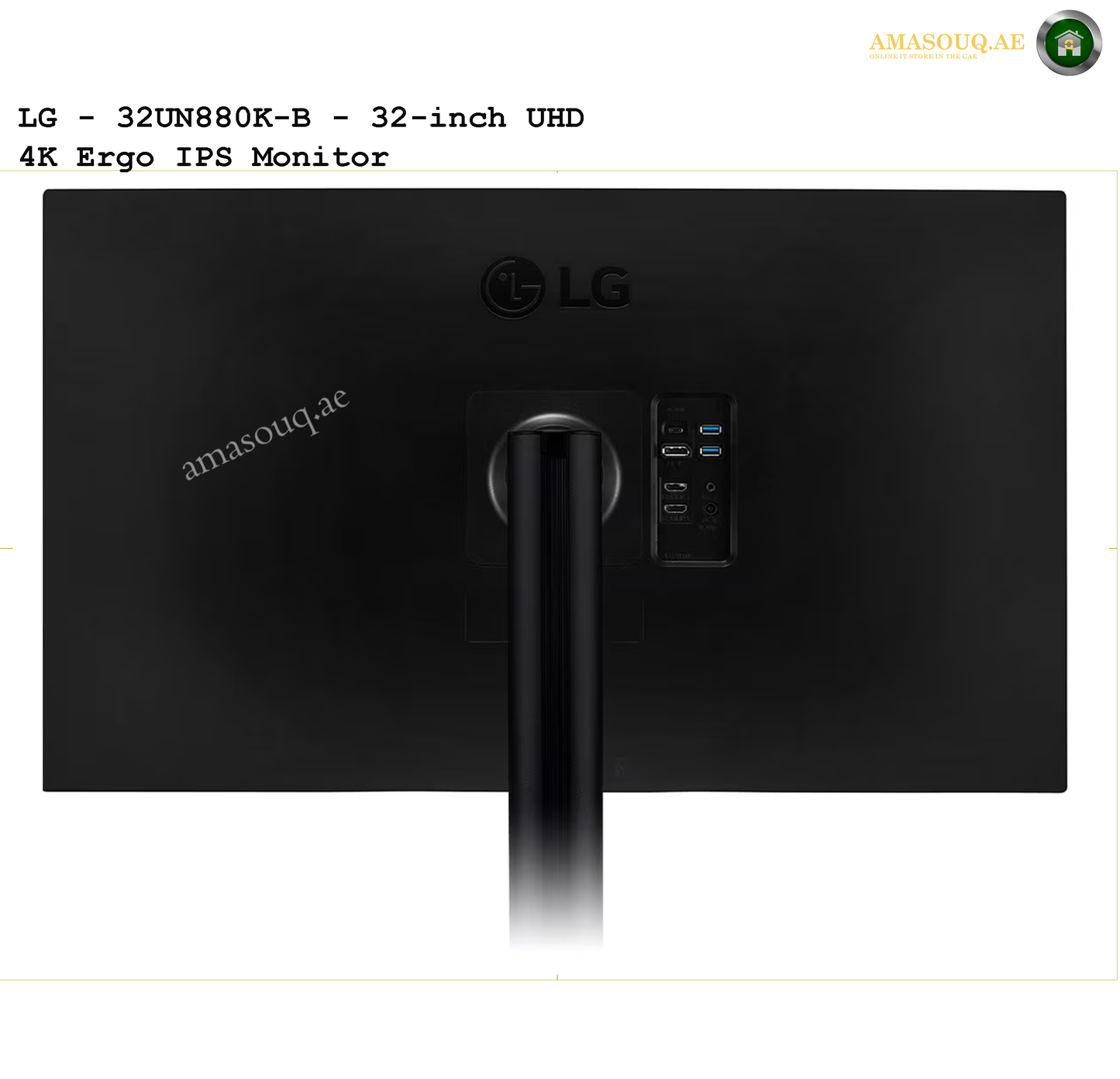 LG 4K  UHD Ergo  Ultrafine - LG 32UN880K-B / 32"