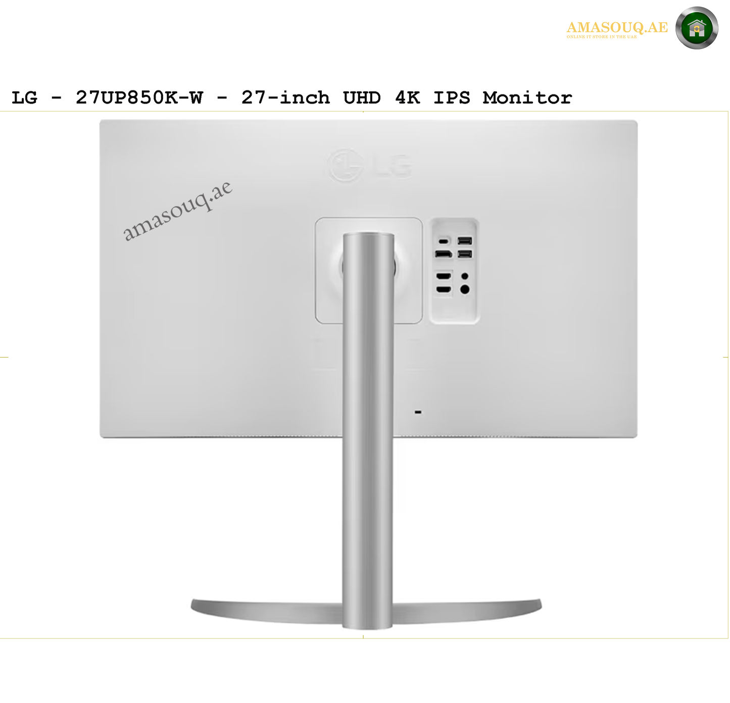 LG 4K UHD IPS USB-C - LG 27UP850k-W / 27"