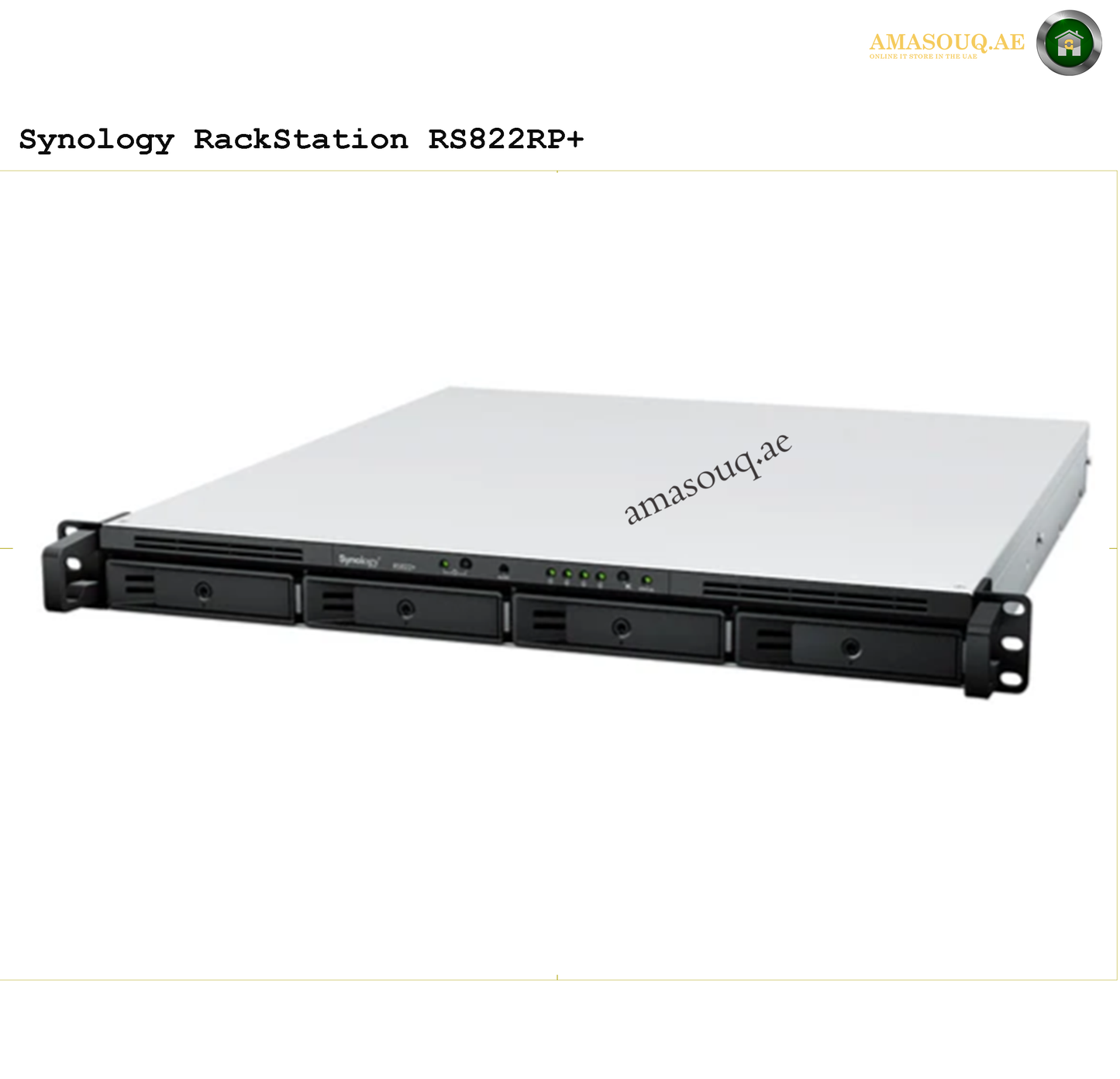 Synology RackStation - RS822RP+/RS822+ - 4Bay