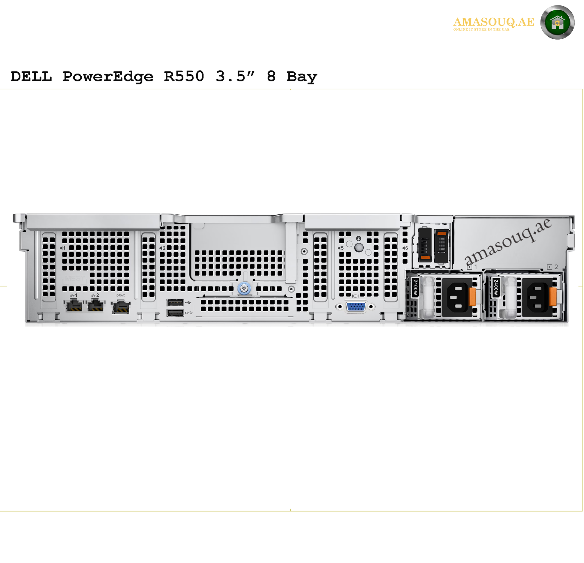 DELL PowerEdge R550 Rack Server | AMASOUQ.AE 4