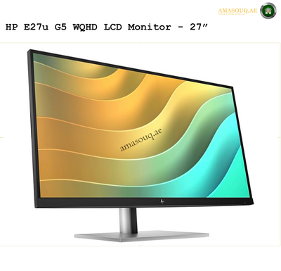 HP E27u G5 - 27" | AMASOUQ.AE SIDE VIEW 1