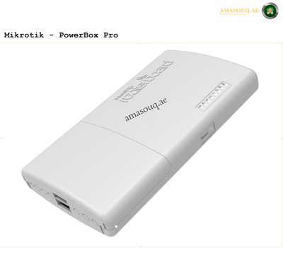 MikroTik RB960PGS-PB (PowerBox Pro) | AMASOUQ.AE  SIDE VIEW