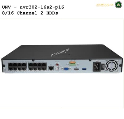 UNV NVR - 16 PoE - NVR302-16S2-P16