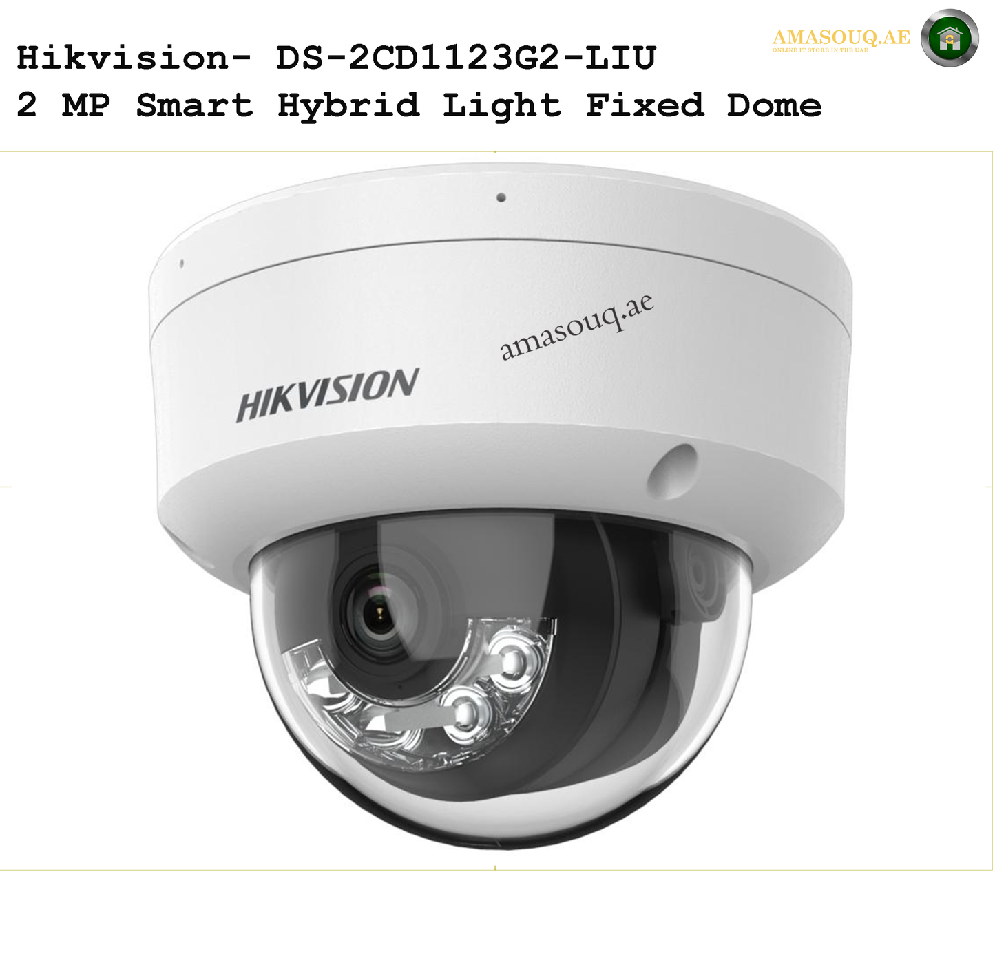 Hikvision 2 MP Smart Fixed Dome / Bullet - DS-2CD1123G2-LIU | DS-2CD1023G2-LIU