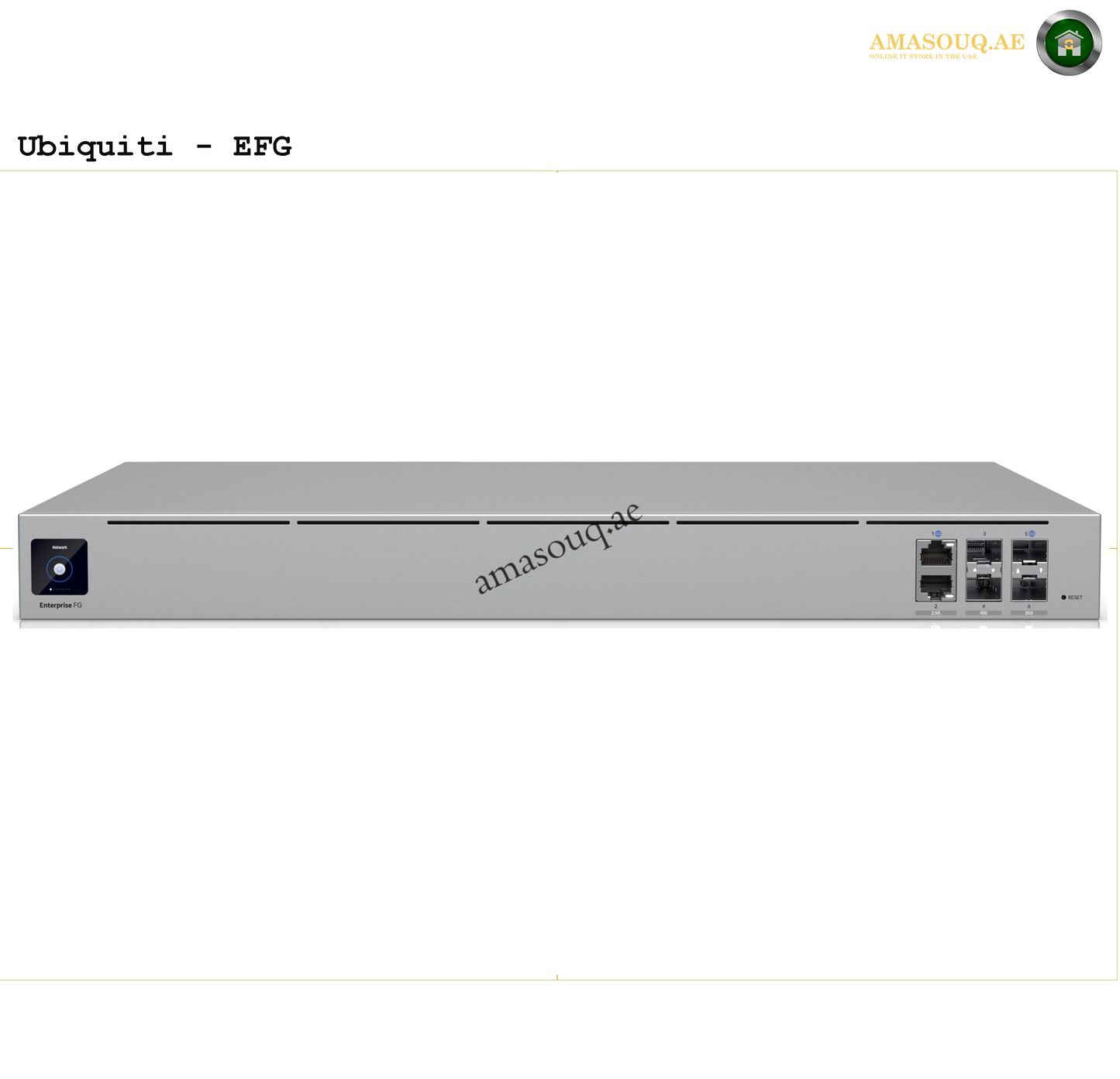 Ubiquiti Enterprise Fortress Gateway - EFG | AMASOUQ.AE 2