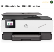 HP OfficeJet Pro 8023 Wireless Print, Scan/Copy/Fax All-in-One Printer, Print, Copy, Scan, Fax, 4800x1200 dpi, Up to 20 ppm, Up to 10 ppm Colour, 225-Sheet Input Tray, Wi-Fi /Ethernet, | 1KR64B