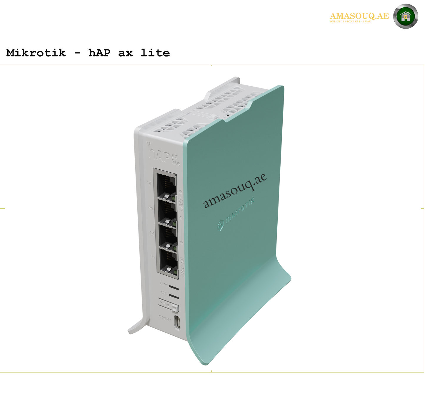 MikroTik - HAP ax lite Wireless Router – Fast, Reliable Connectivity