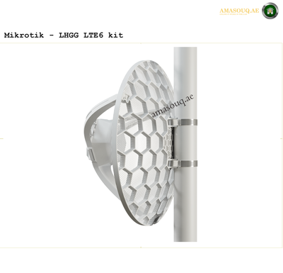 Mikrotik LHGG LTE6 kit with hexagonal pattern - AMASOUQ.AE - SIDE VIEW