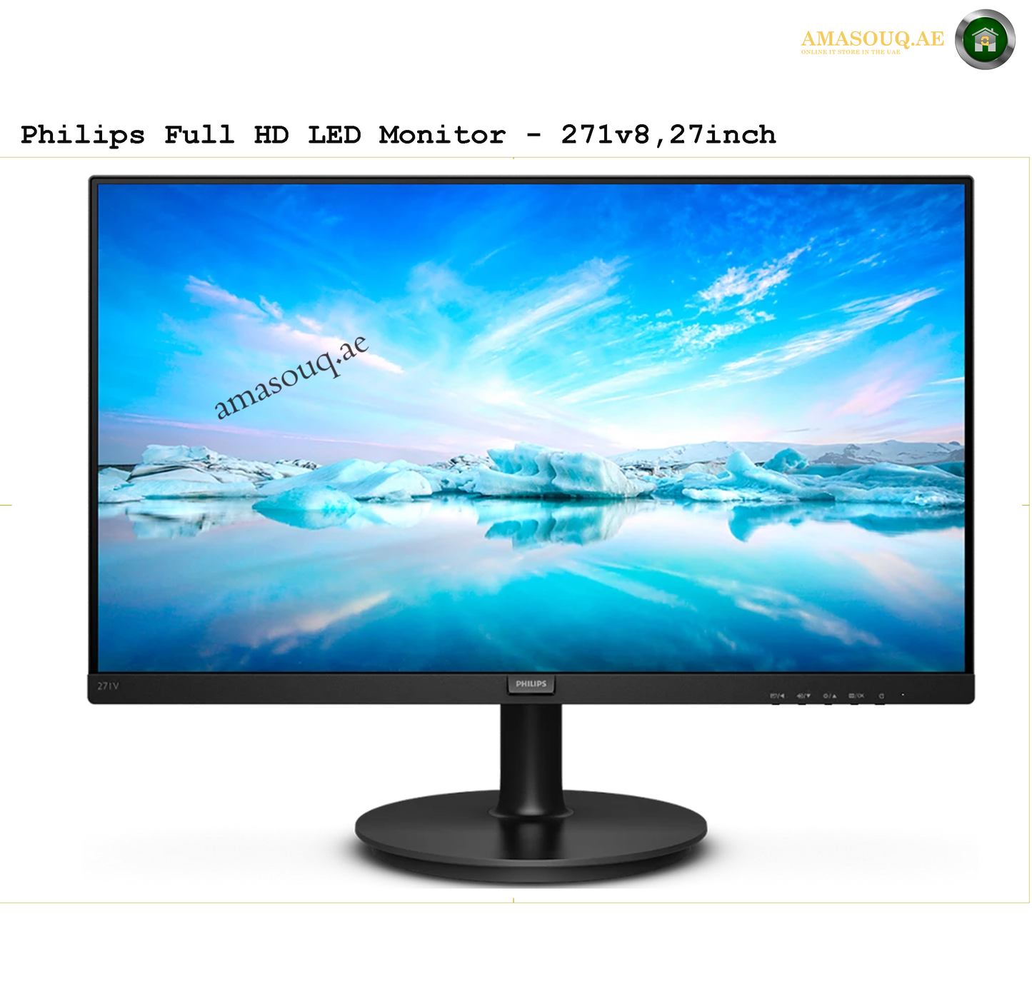Philips 271V8 Black - 27" & 271V8 White - 27"