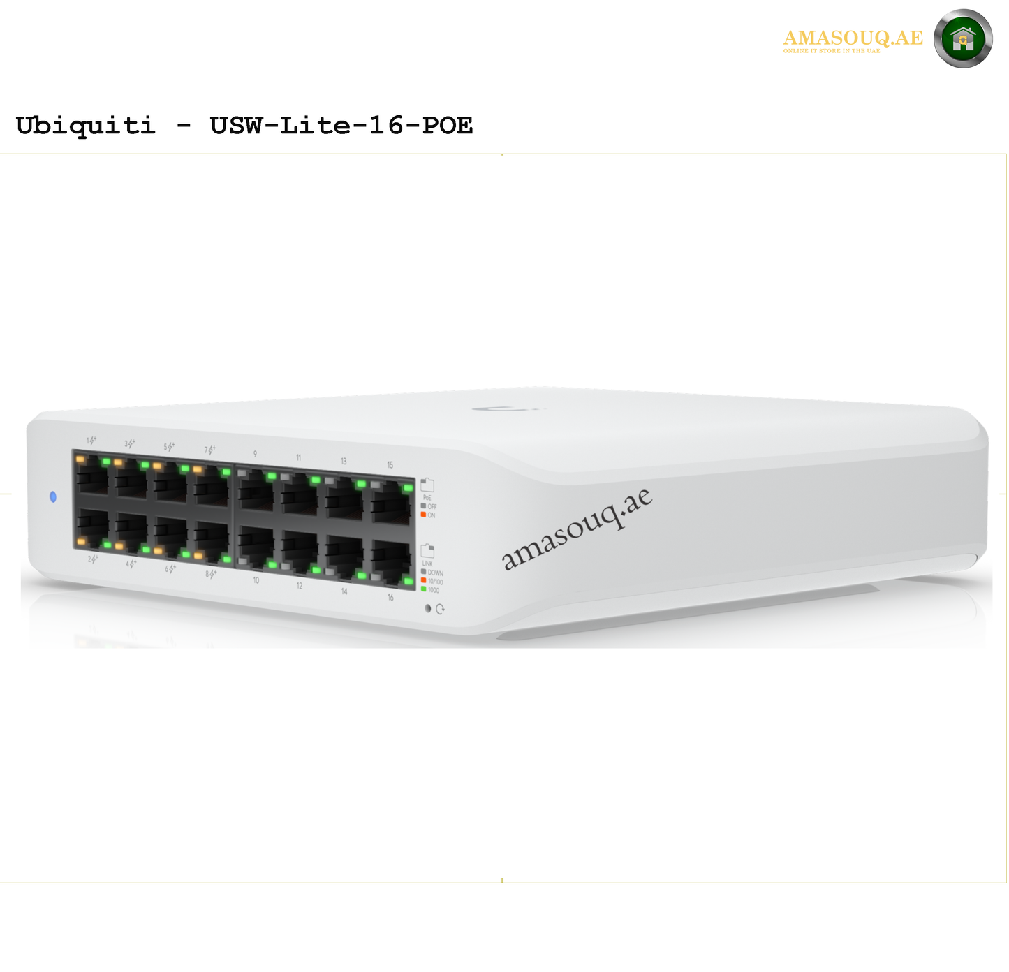 Ubiquiti - Lite 16 PoE - USW-Lite-16-POE