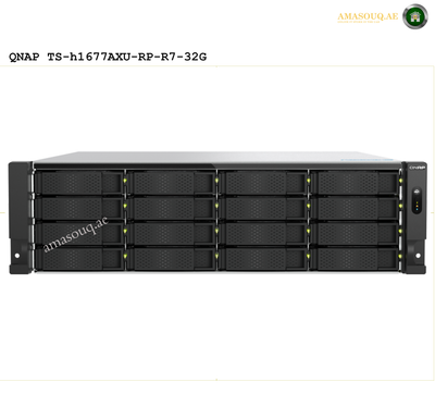 QNAP - TS-h1677AXU-RP-R7-32G 16 Bay Rackmount