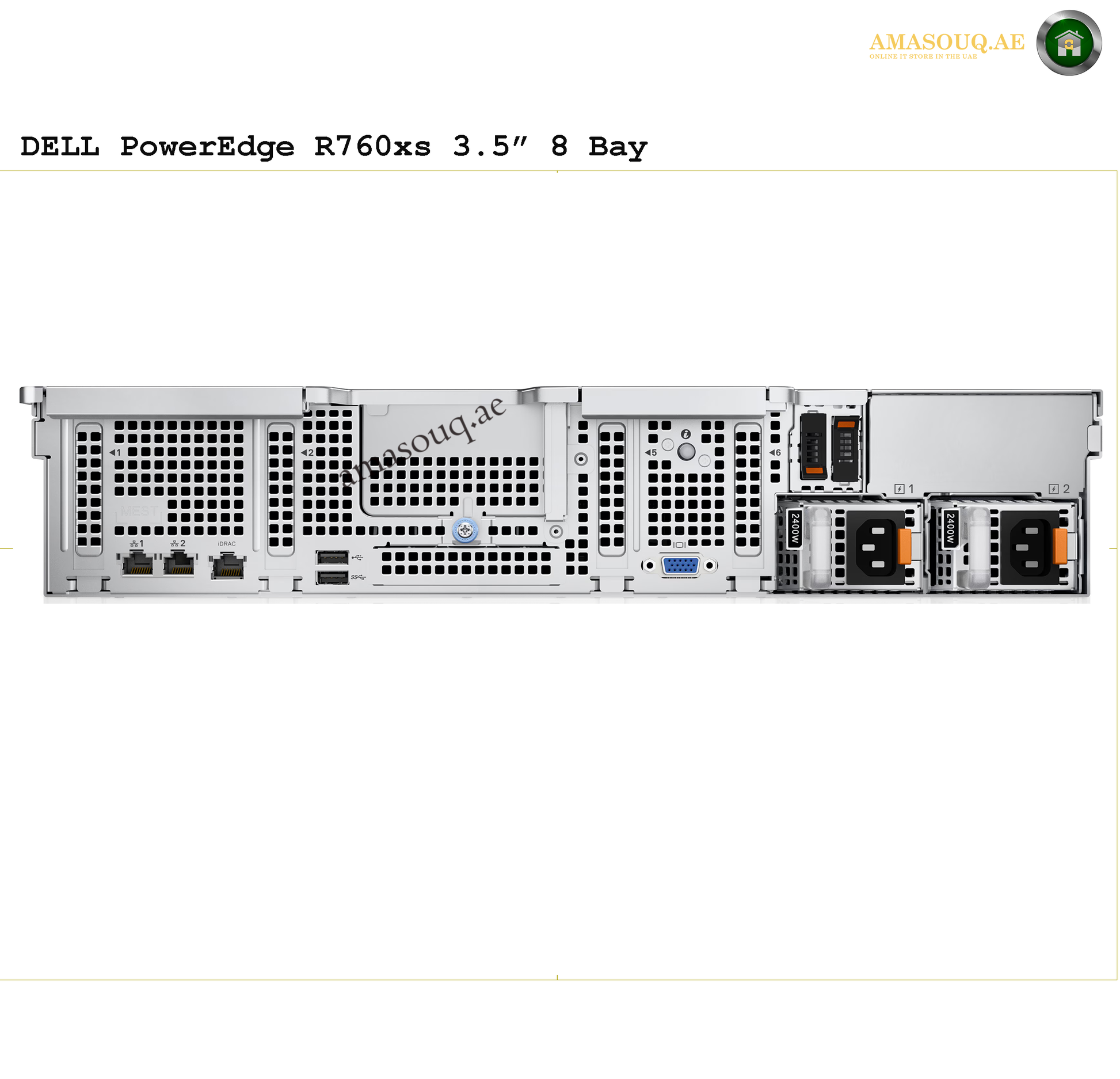 DELL PowerEdge R760xs Rack Server | AMASOUQ.AE 7