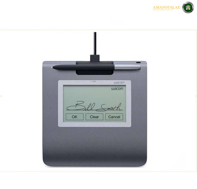 Wacom STU-430 4.5-inch Monochrome LCD Signature Pad with a battery-free pen and Sign Pro PDF Software Free Edition (Standard) | Grey | STU-430